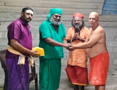 Tiruvannamalai Adheenam Shri Shri karunanidhi swamikal